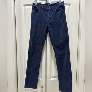 J. Crew Men’s or Unisex Navy Blue Corduroy Pants Sz 29/32